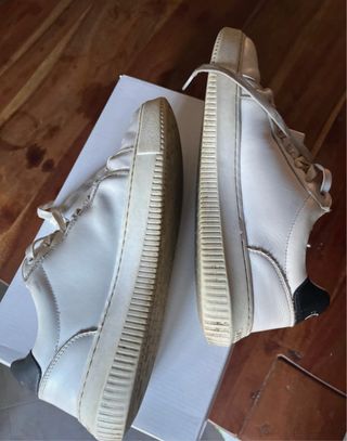 Scarpe Calvin Klein Jeans bianche e nere