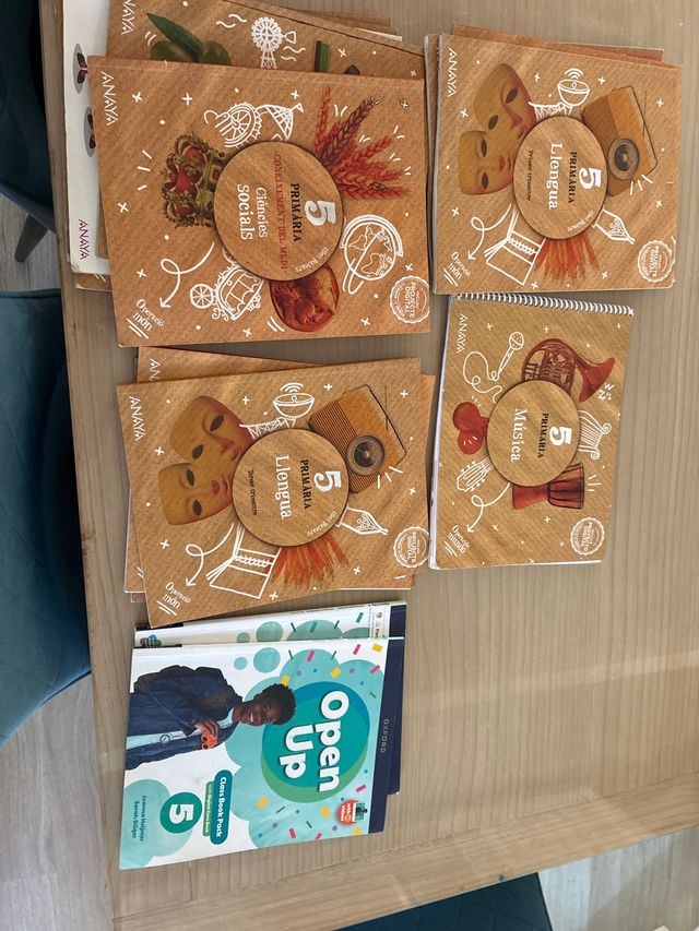 libros deprimaria de anaya de la eso y  bachiller