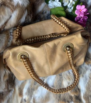 Bolso Adolfo Dominguez Piel Camel