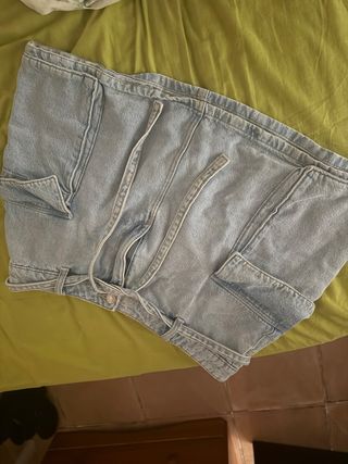 Falda vaquera Stradivarius