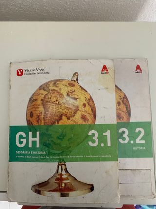 Libro de geografía historia de 3 de la eso