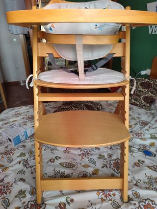 Trona evolutiva madera