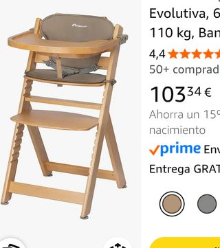 Trona evolutiva madera