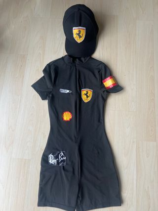 Disfraz Piloto F1 Ferrari  XS entre 10/14 años. 