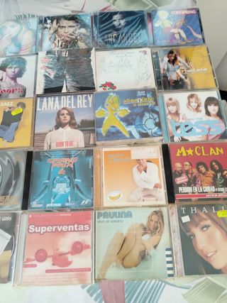 CDs Varios Artistas Nacional Pop Rock.  NEGOCIABLE