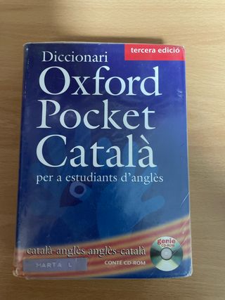 Diccionari Oxford Pocket Català: Cat/Ing 3rd Edici