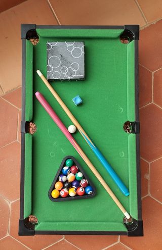 Mesa de billar para niños