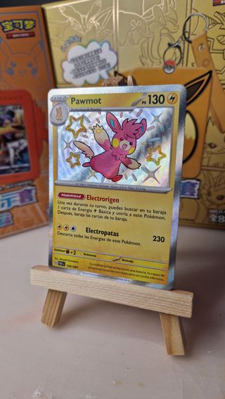 Carta Pokémon Pawmot Shiny - ESP