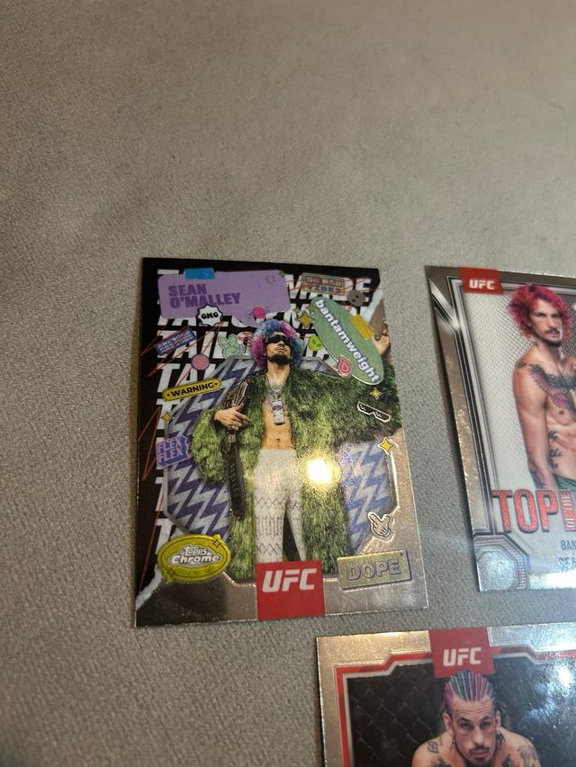 Lote Tarjetas UFC Sean O'Malley