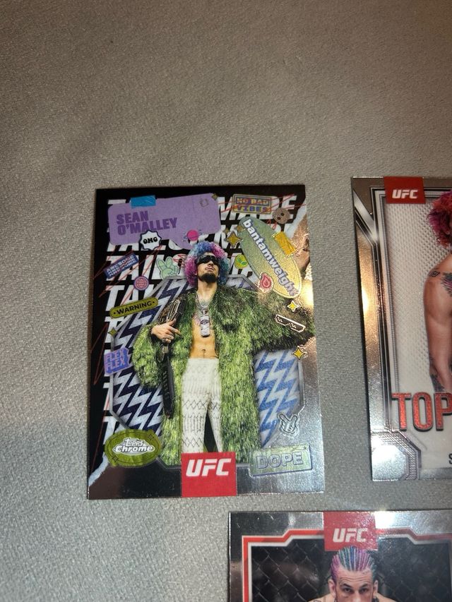 Lote Tarjetas UFC Sean O'Malley