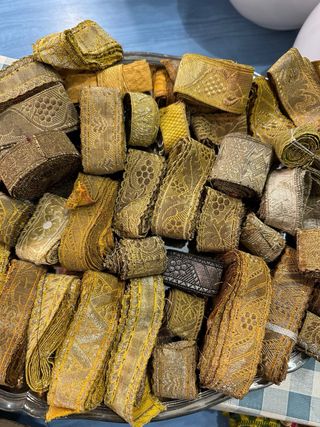 Pasamanería Litúrgica - Galón Metálico Dorado