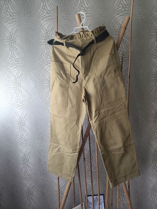 Pantalón ancho Zara beige Talla XS nuevo