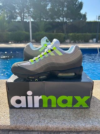 Nike Air Max 95 Gris/Verde