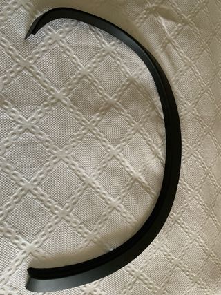 Embellecedor de rueda de coche.