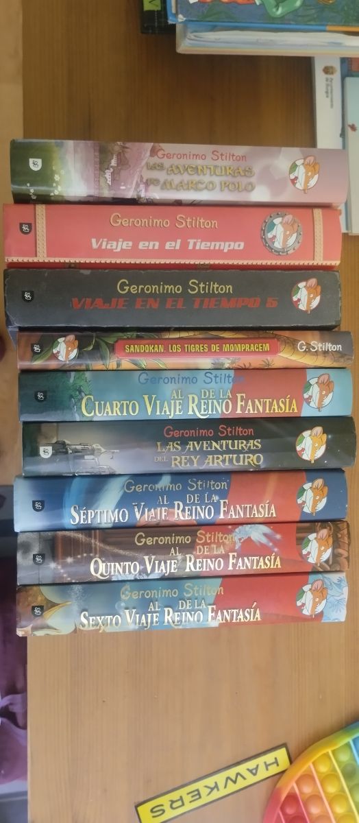Libros  de Gerónimo Stilton.5€unidad.