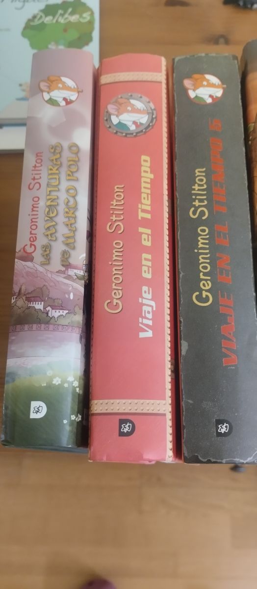 Libros  de Gerónimo Stilton.5€unidad.