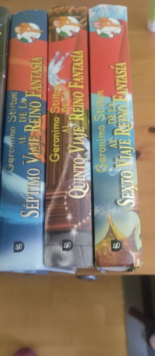 Libros  de Gerónimo Stilton.5€unidad.