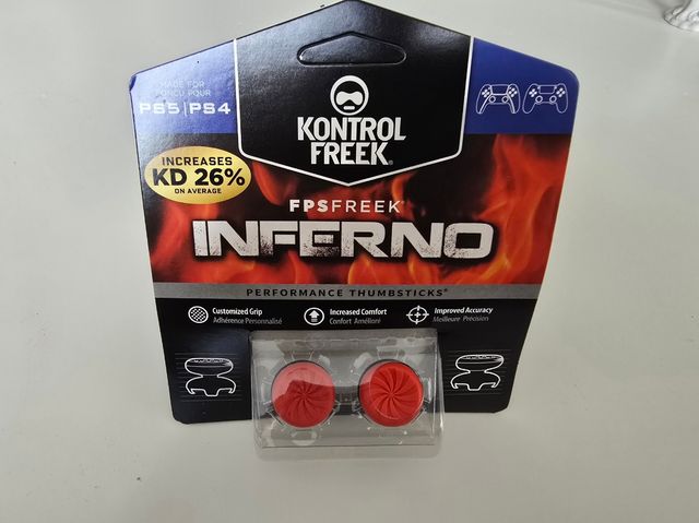 PS4/PS5 Grips Inferno. Cubierta para joysticks