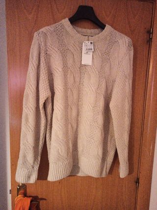 Jersei Springfield XL lana trenzado. 24.95€ tienda