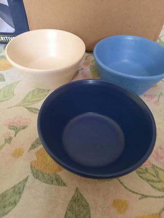 Set 3 Ciotole Aperitivo Corona Ceramica