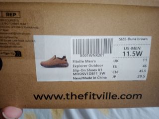 Zapatos FitVille Hombre Marrones