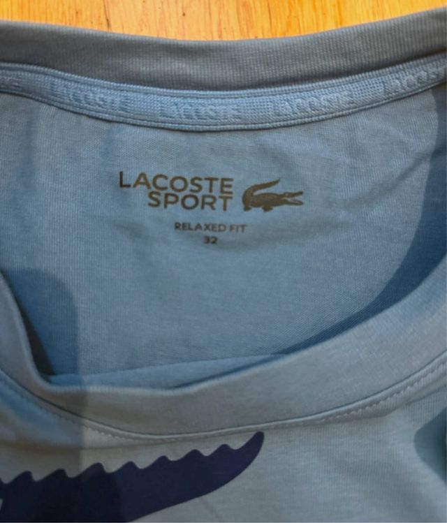 Camiseta Lacoste Azul