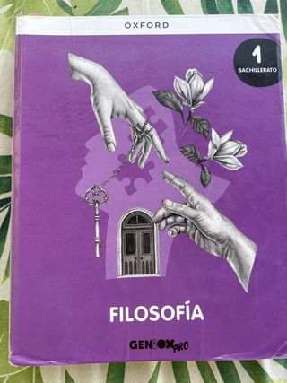 Filosofía 1º Bachillerato. Libro del estudiante...
