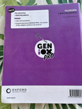 Filosofía 1º Bachillerato. Libro del estudiante...