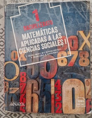 Matemáticas aplicadas a las Ciencias Sociales I.