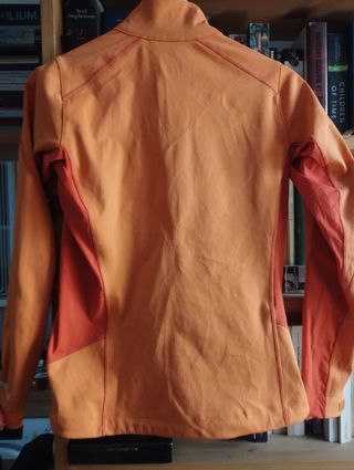 Giacca tecnica Salomon Windstopper arancione/rossa