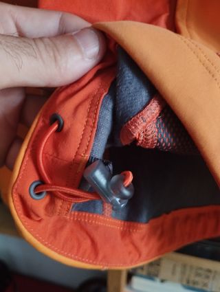 Giacca tecnica Salomon Windstopper arancione/rossa