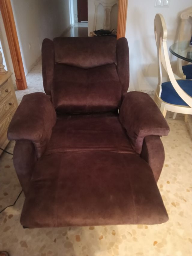 Sillón relax marrón