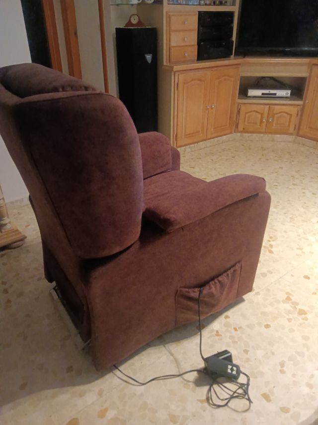 Sillón relax marrón