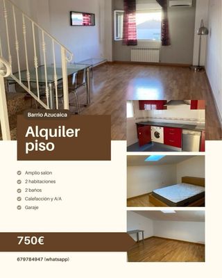 Piso en Alquiler - Barrio Azucaica