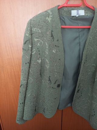 EQ Traje Verde Mujer Talla M/38/10