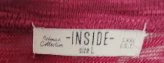Jersey granate con mensaje Live the life