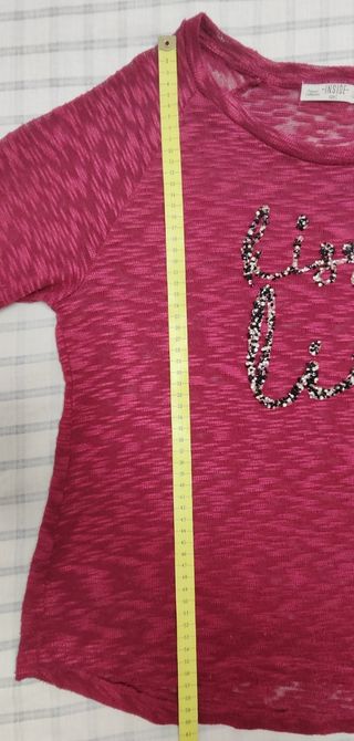 Jersey granate con mensaje Live the life