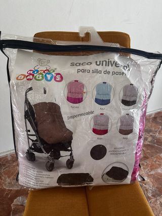 Saco universal silla paseo fucsia