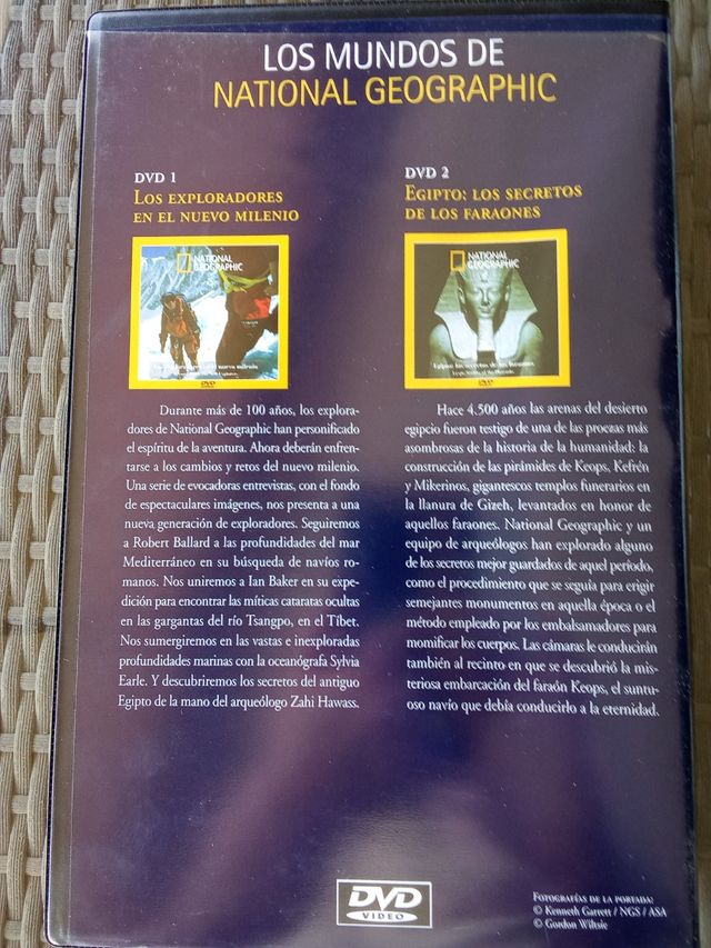 DVD National Geographic Los Mundos