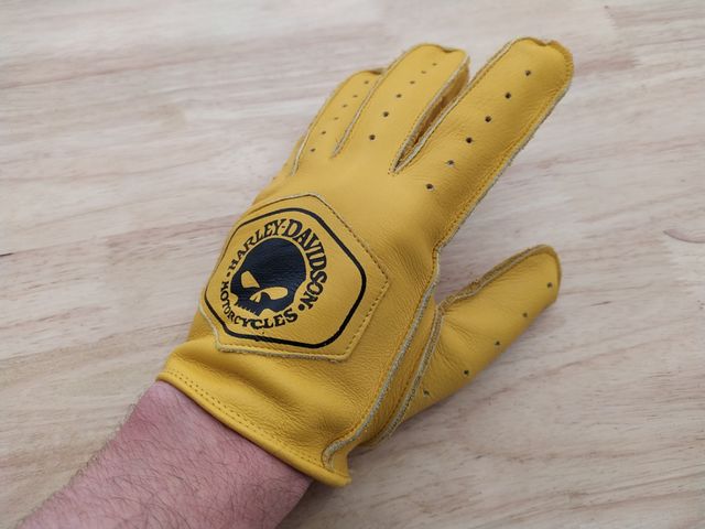 Guantes moto Old School Logo Harley Davidson