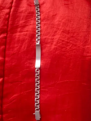 Pulsera esclava plata ley 925