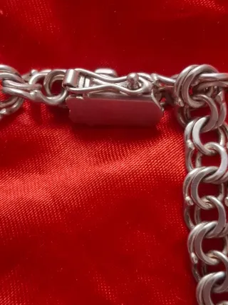 Pulsera esclava plata ley 925