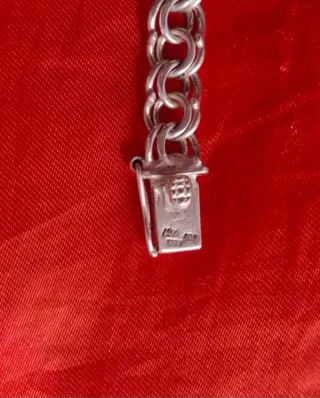 Pulsera esclava plata ley 925