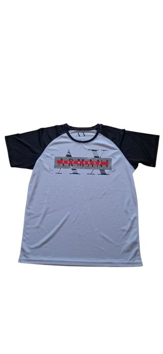 Camiseta Armani Exchange AX Gris Estampado