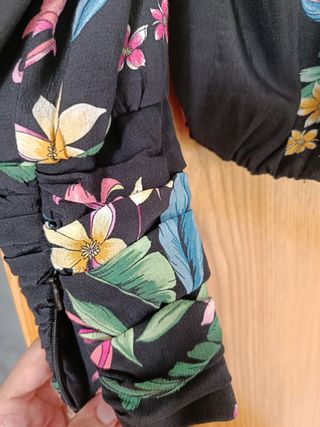 Chaqueta Zara Estampado Floral