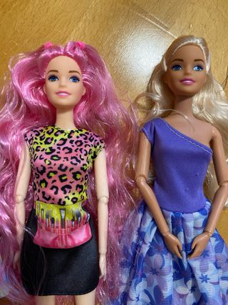 3 Muñecas estilo Barbie +sirena de regalo 