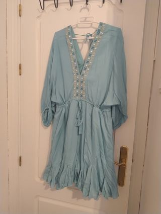 Vestidos de verano talla XL turquesa 