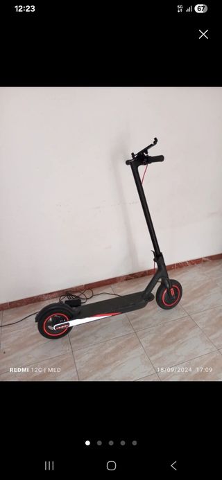 Patinete Eléctrico Negro