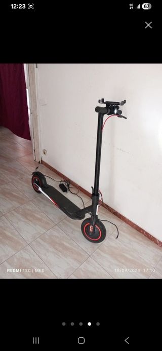 Patinete Eléctrico Negro