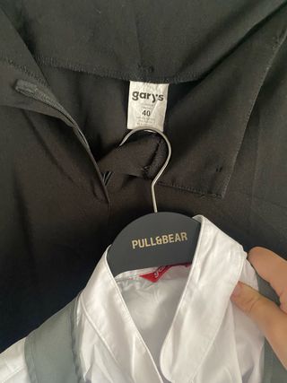 Uniforme FP Restauración Gris y Blanco